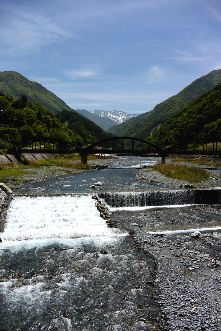 長野県大鹿村の風景